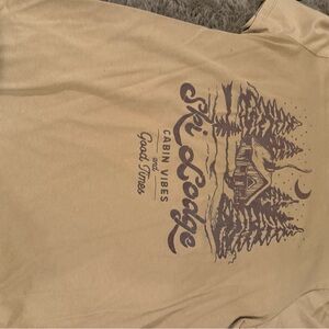 Maurices Tan Ski Lodge Graphic Tee